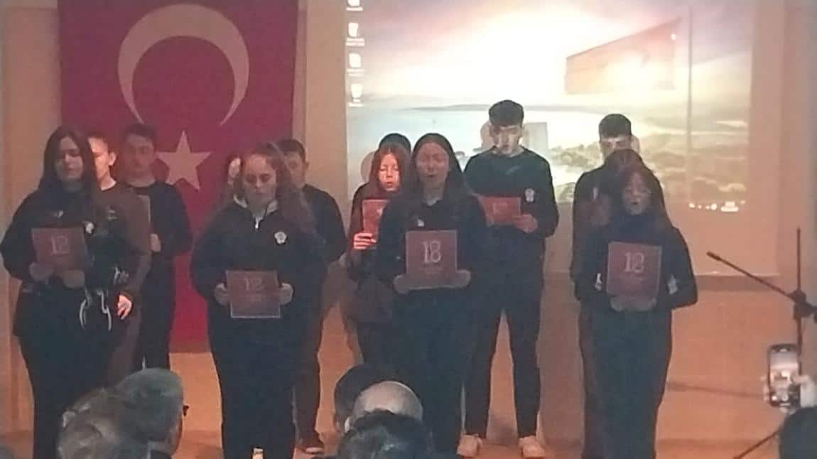 18 MART ÇANAKKALE ZAFERİ VE ŞEHİTLERİ ANMA GÜNÜ PROGRAMI