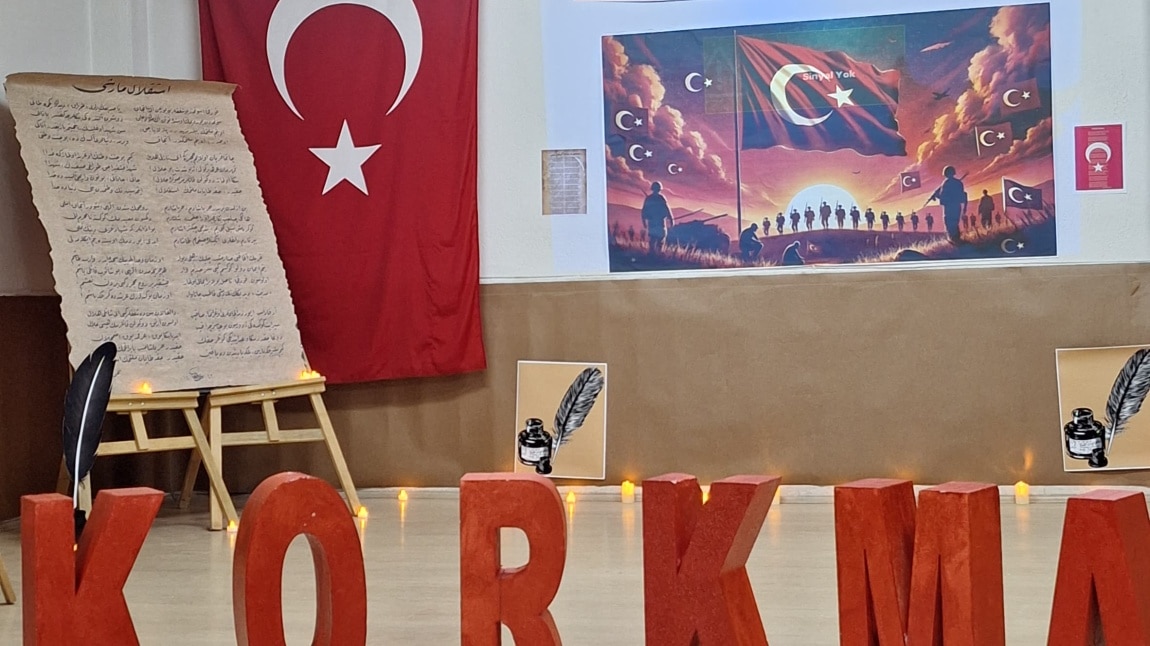 18 MART ÇANAKKALE ŞEHİTLERİ ANMA PROGRAMI